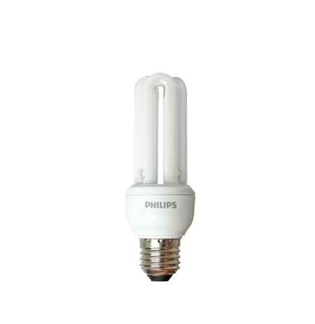 Philips Genie Energy Saver Compact Fluorescent W Warm White E Gmt