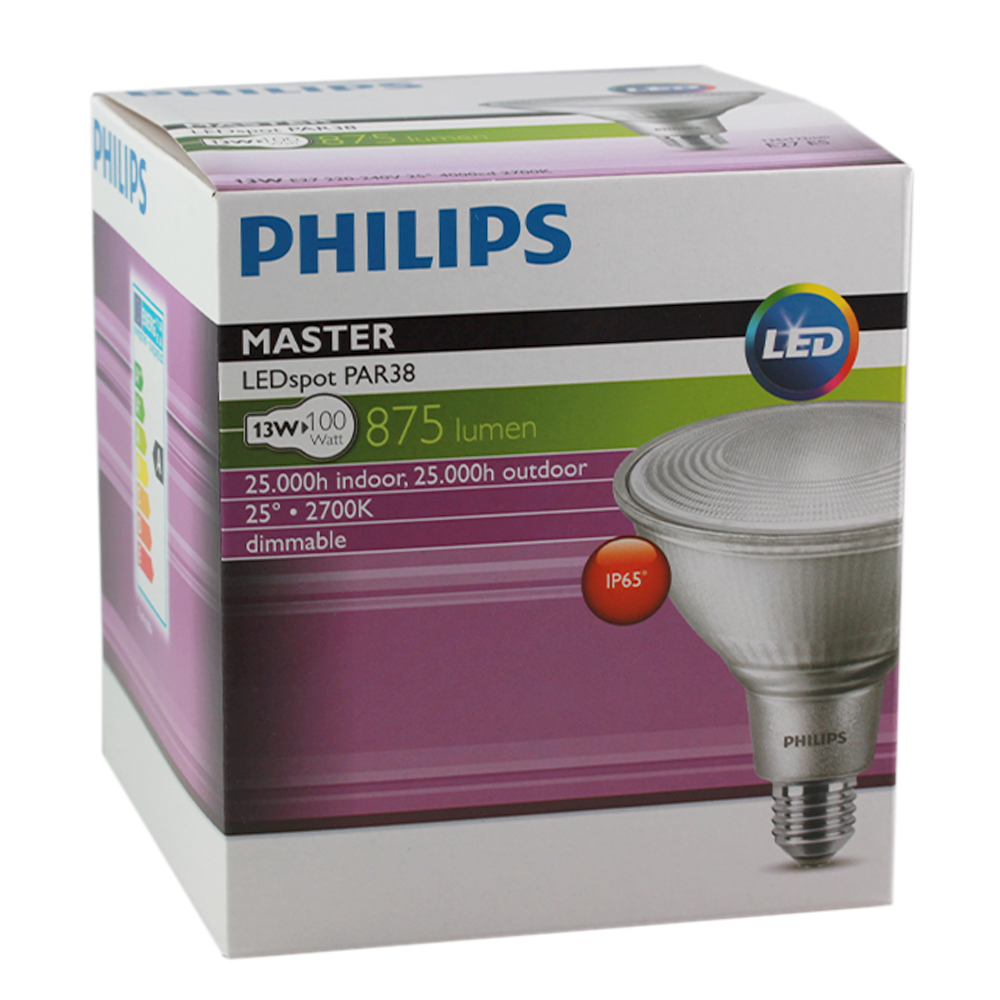 Master LEDspot PAR38 13W 2700K Dimmable E27
