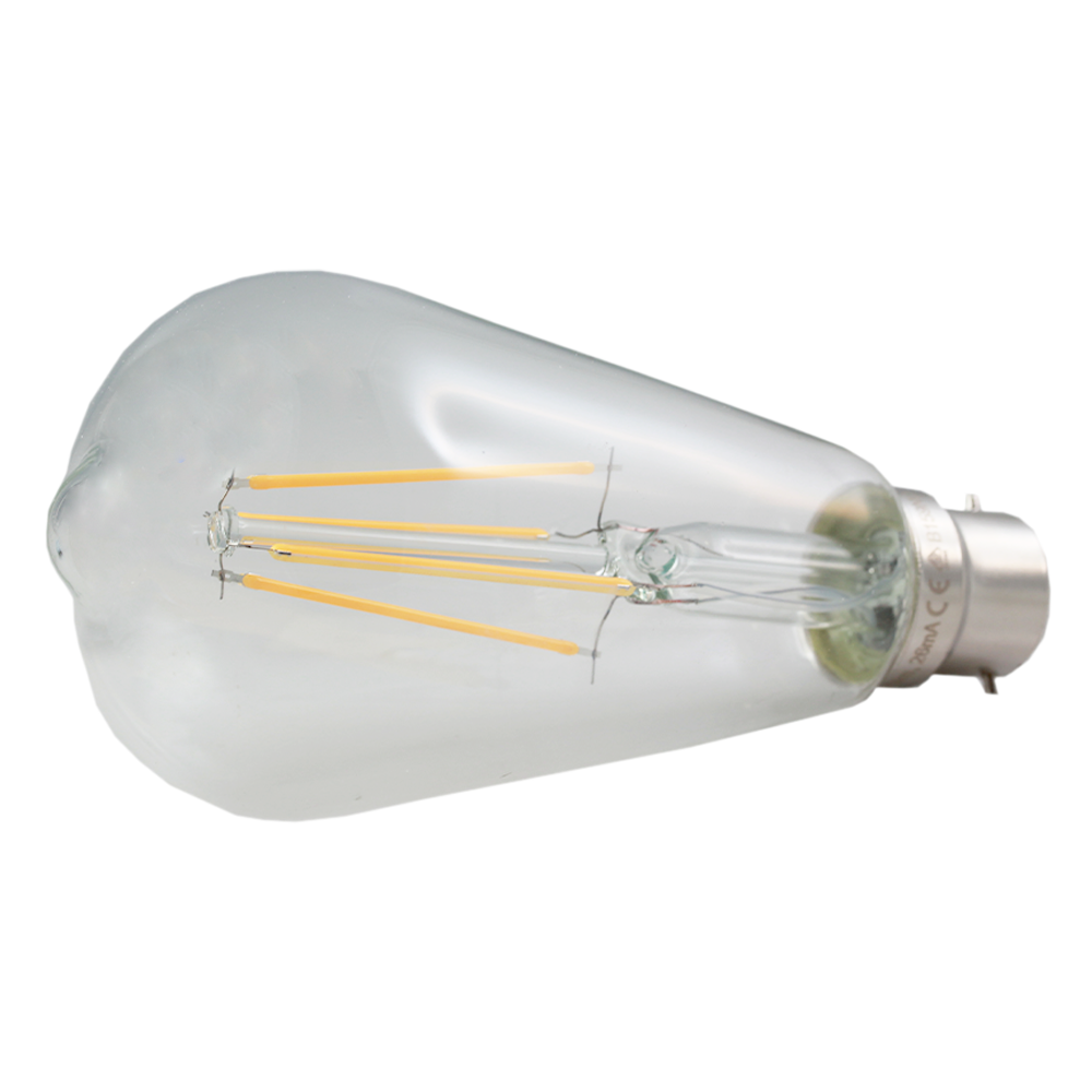 Filament ST-64 4.5W 2700K Clear Dome Dimmable B22