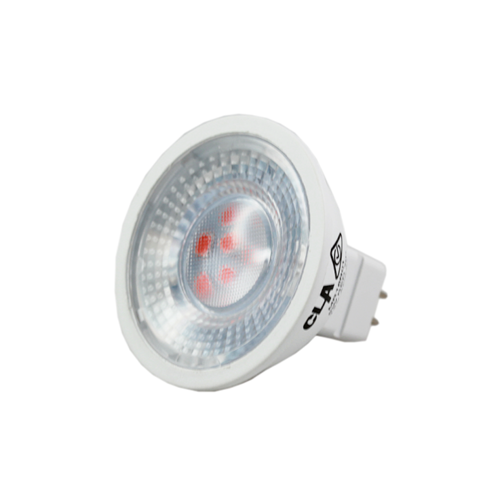 LED MR16 Globe 5W 70° Red Non-Dimmable