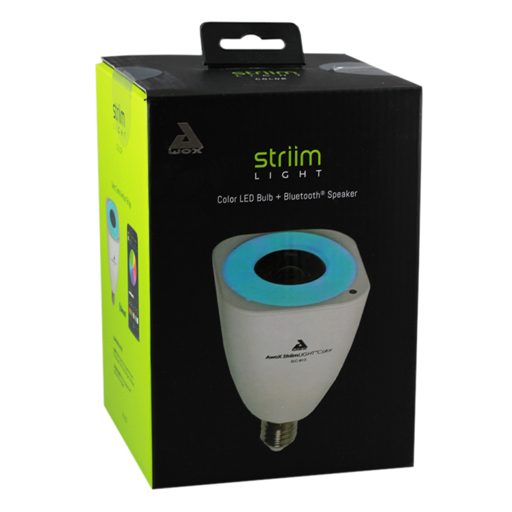 Striim LIGHT Color 7W LED Bulb Bluetooth 13W Speaker E27