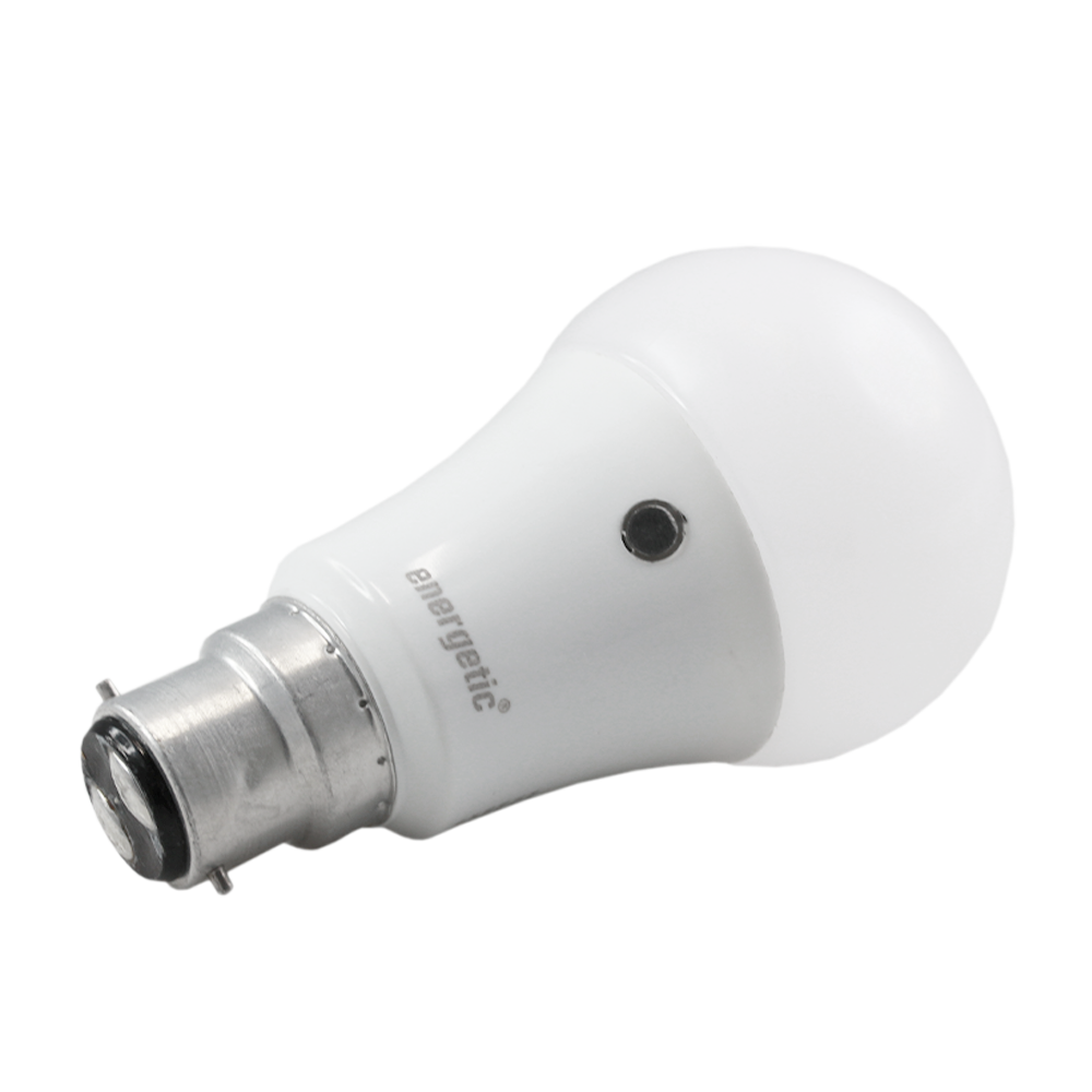 Smarter Lighting SupValue A60 9.5W Sensor 3000K B22 Non-Dimmable