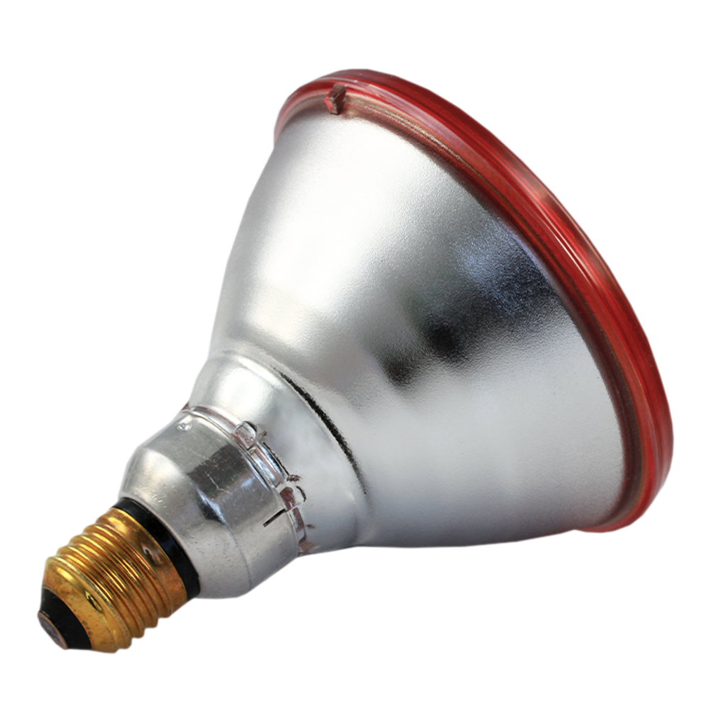 InfraRed Industrial Heat Incandescent Lamp PAR38 IR 100W 240V Red E27