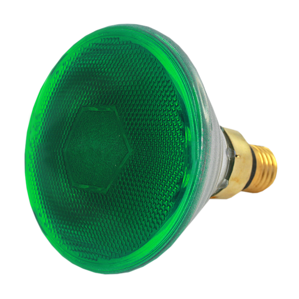 PAR38 Coloured Reflector 006758/RF2182 80W Green 230V E27