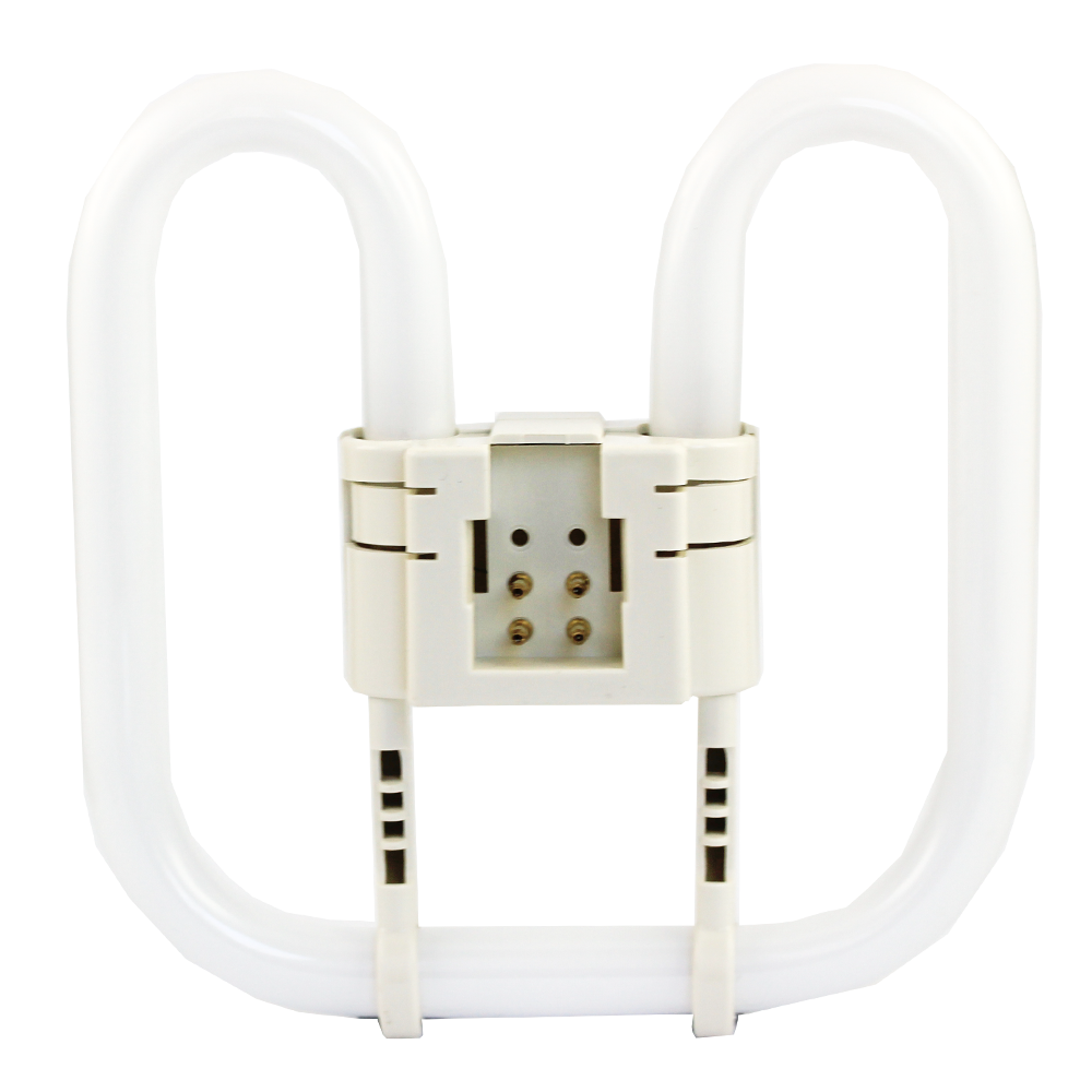 CFL Square Lumilux 2D 16W 3500K 4 Pins GR10q Dimmable