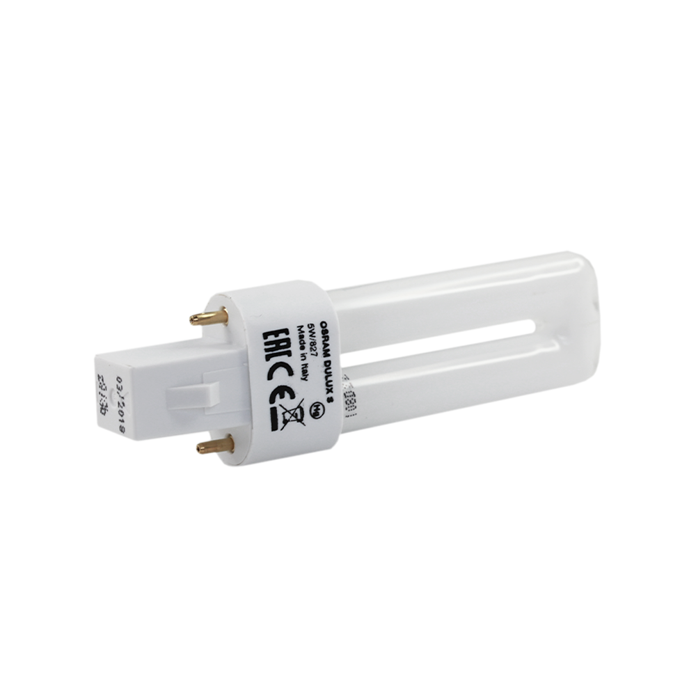 Dulux S Compact Fluorescent 5W PL-S 827 G23 2 Pins