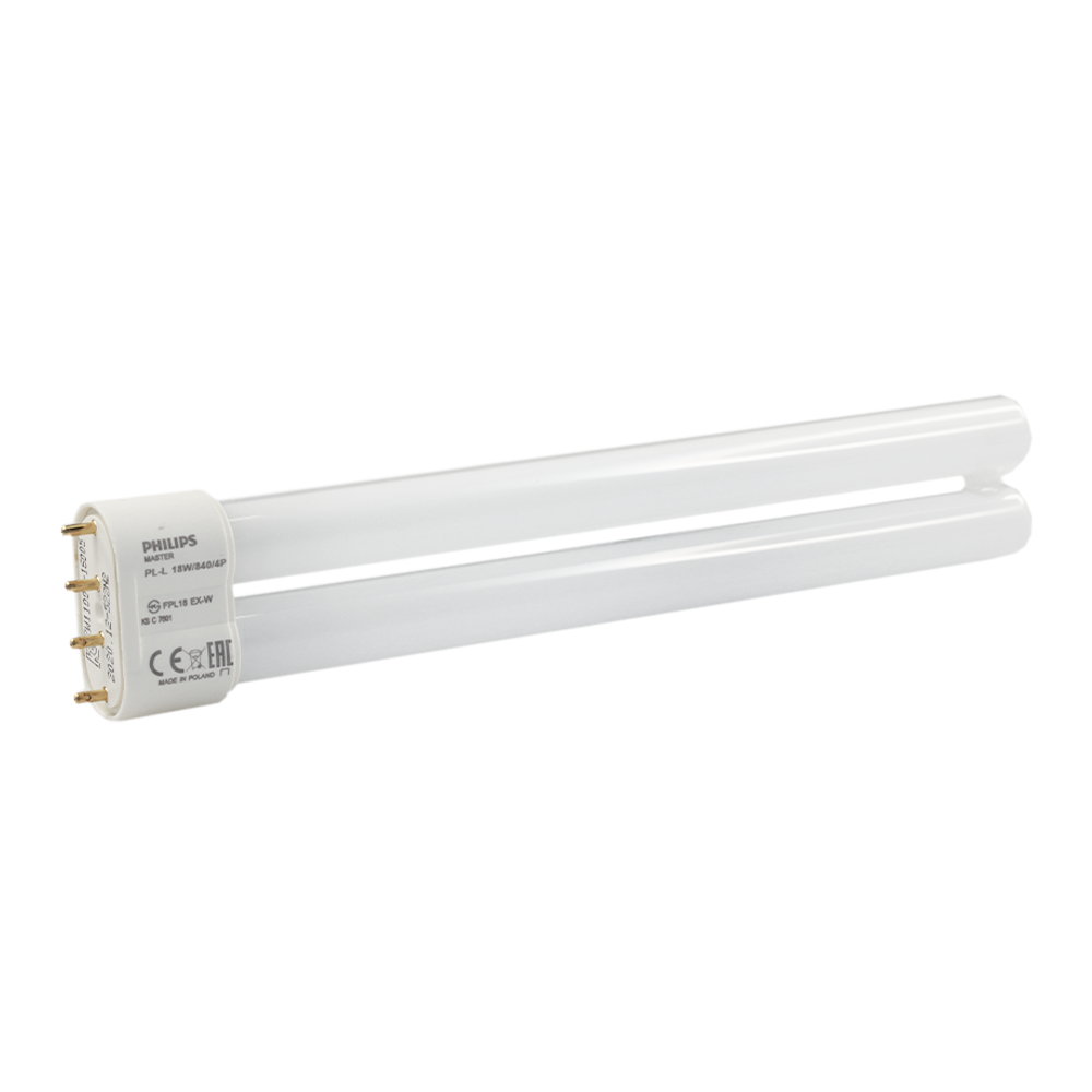 Master Compact Fluorescent PL-L 18W 840 2G11 4 Pins