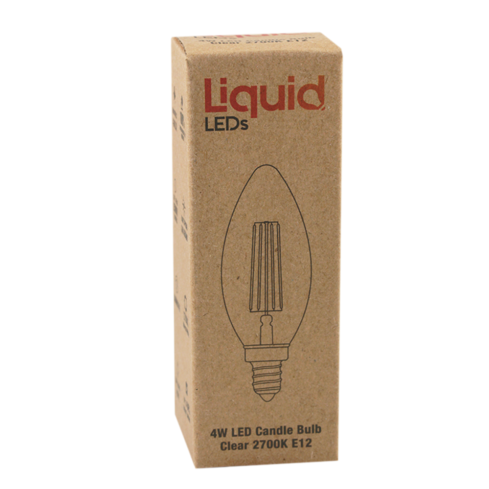 Filament Candle Clear 4W 2700K Dimmable E12