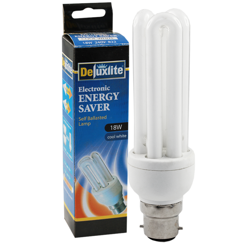 Electronic Energy Saver Compact Fluorescent 18W 4100K B22