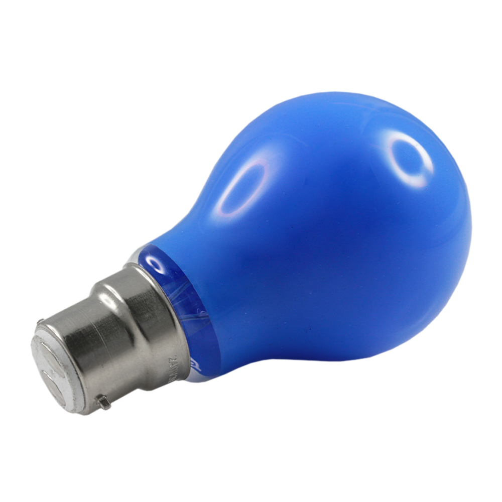 Lus LED GLS Lamp 3W Blue B22 Non-Dimmable