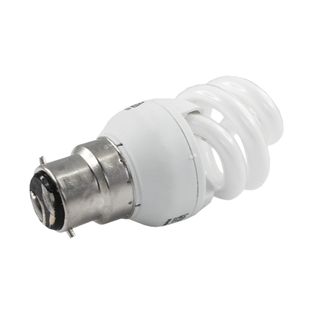 Energy Saver Spiral CFL Lamp 9W 2700K B22