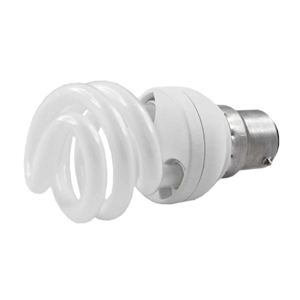 Electronic Energy Saver Spiral CFL Lamp 11W 4100K B22