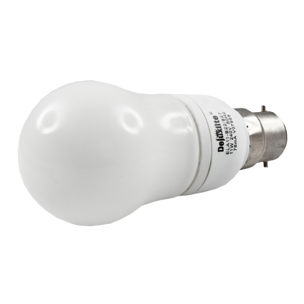 Electronic Energy Saver GLS CFL Lamp 11W 2700K B22