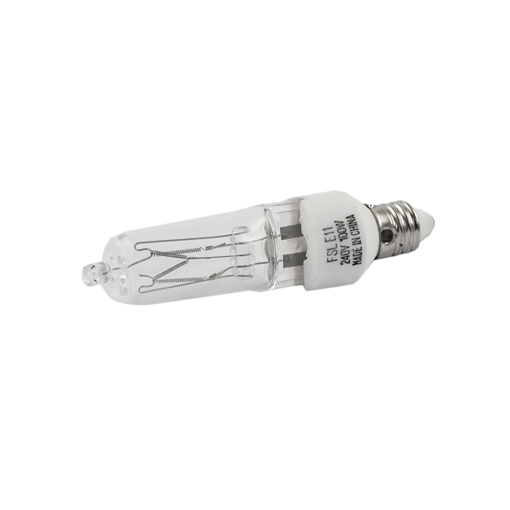 JD Halogen Lamp Clear 100W 2700K 240V E11