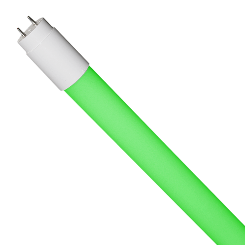 T8 LED Coloured Tube 10W Green G13 600mm