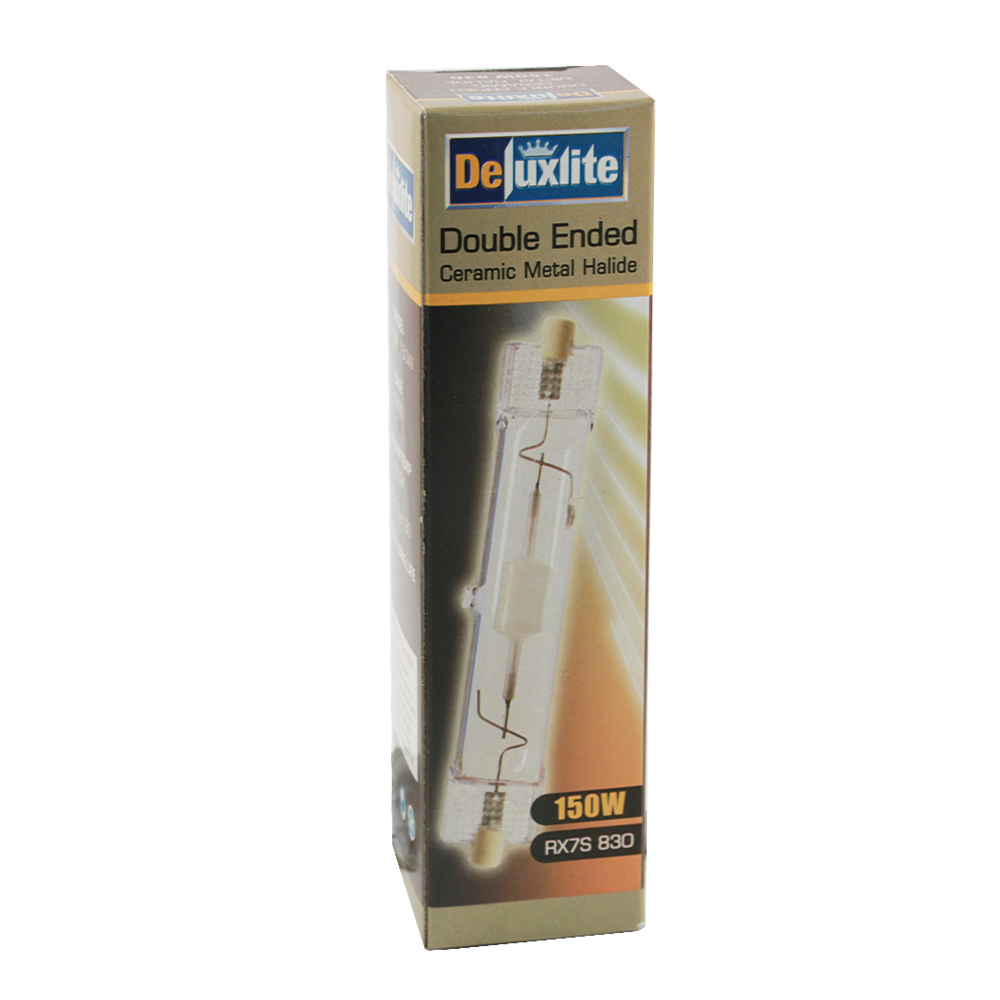 Double Ended Ceramic Metal Halide 150W 3000K RX7s
