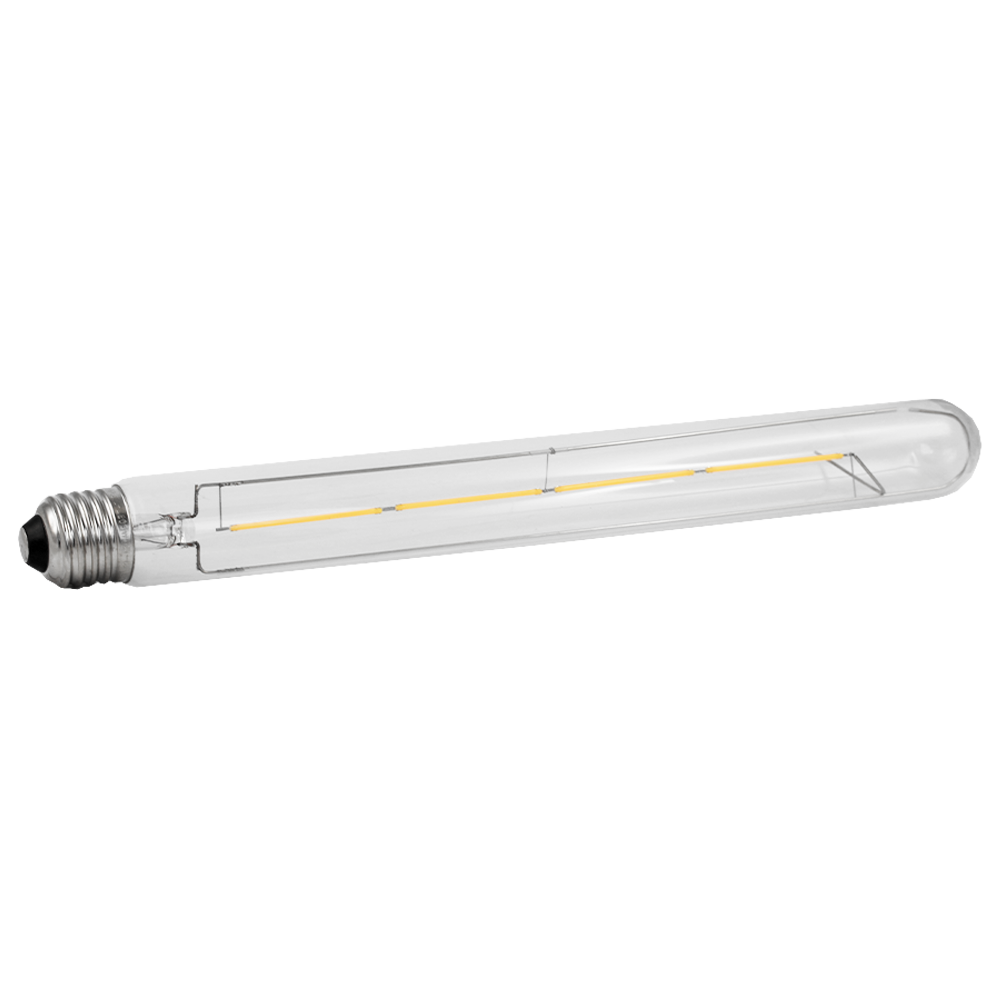LED Filament Lamp Tubular 6W 2200K E27 Dimmable