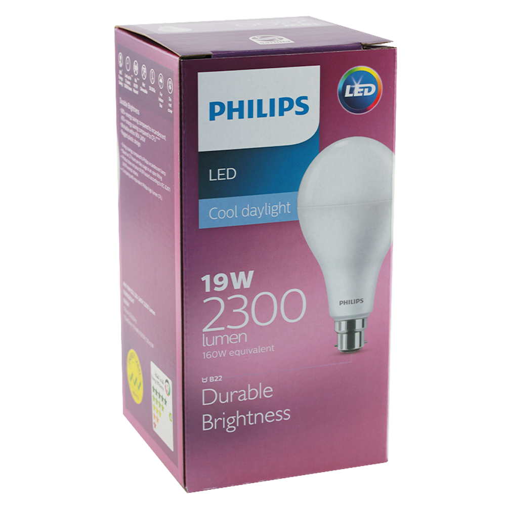 LED A80 GLS Bulb 19W 6500K B22 Non-Dimmable