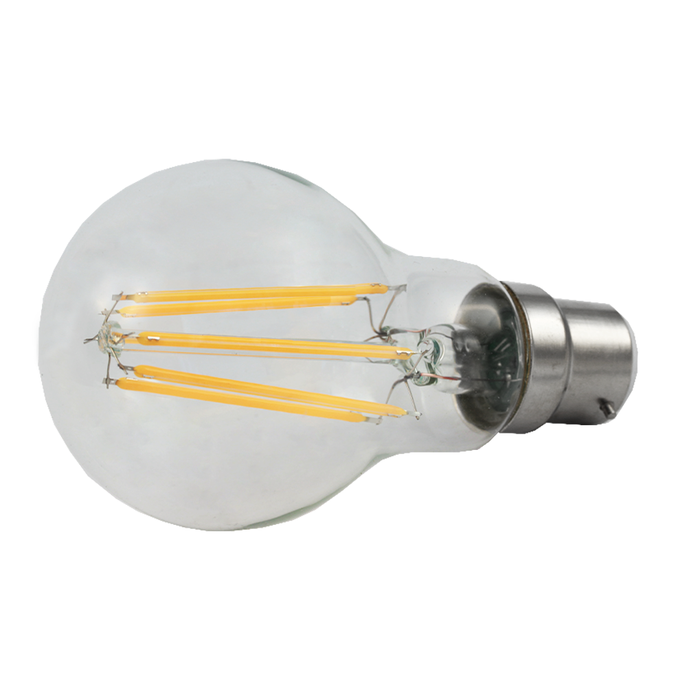 LED Low Voltage Filament GLS Globe 6W 32V AC/DC 2700K B22 Non-Dimmable