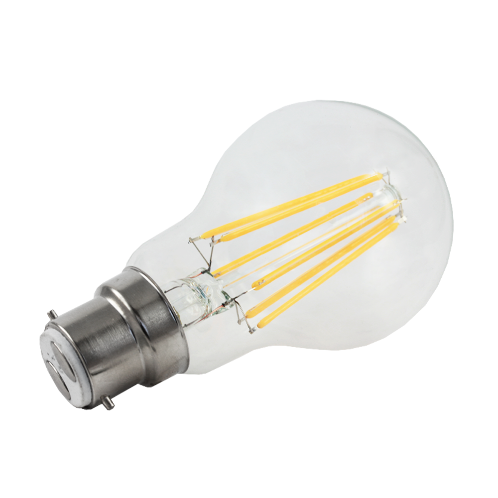 LED Low Voltage Filament GLS Globe 6W 32V AC/DC 2700K B22 Non-Dimmable
