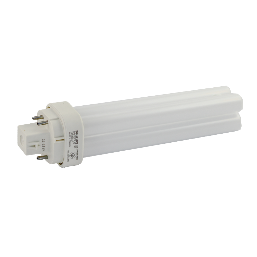 Master Compact Fluorescent PLC 18W 830 G24q-2 4 Pins
