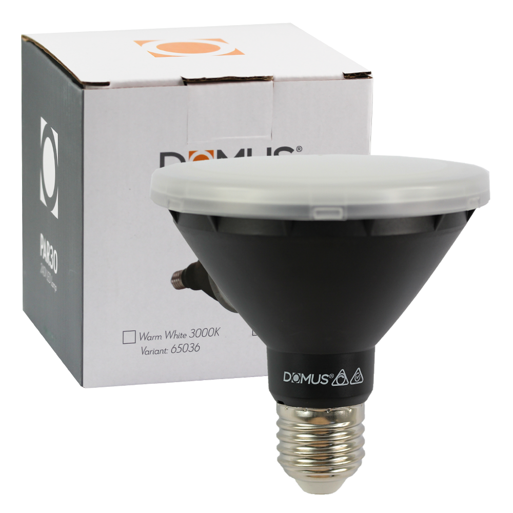Domus Lighting LED PAR30 Lamp 12W 240V 5000K Dimmable E27