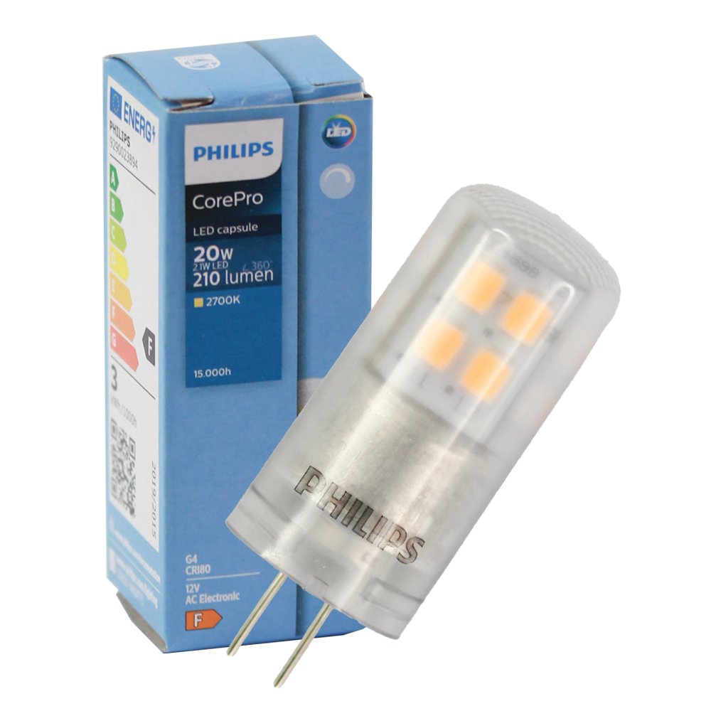 CorePro LED Capsule 2.1W 2700K G4 Dimmable