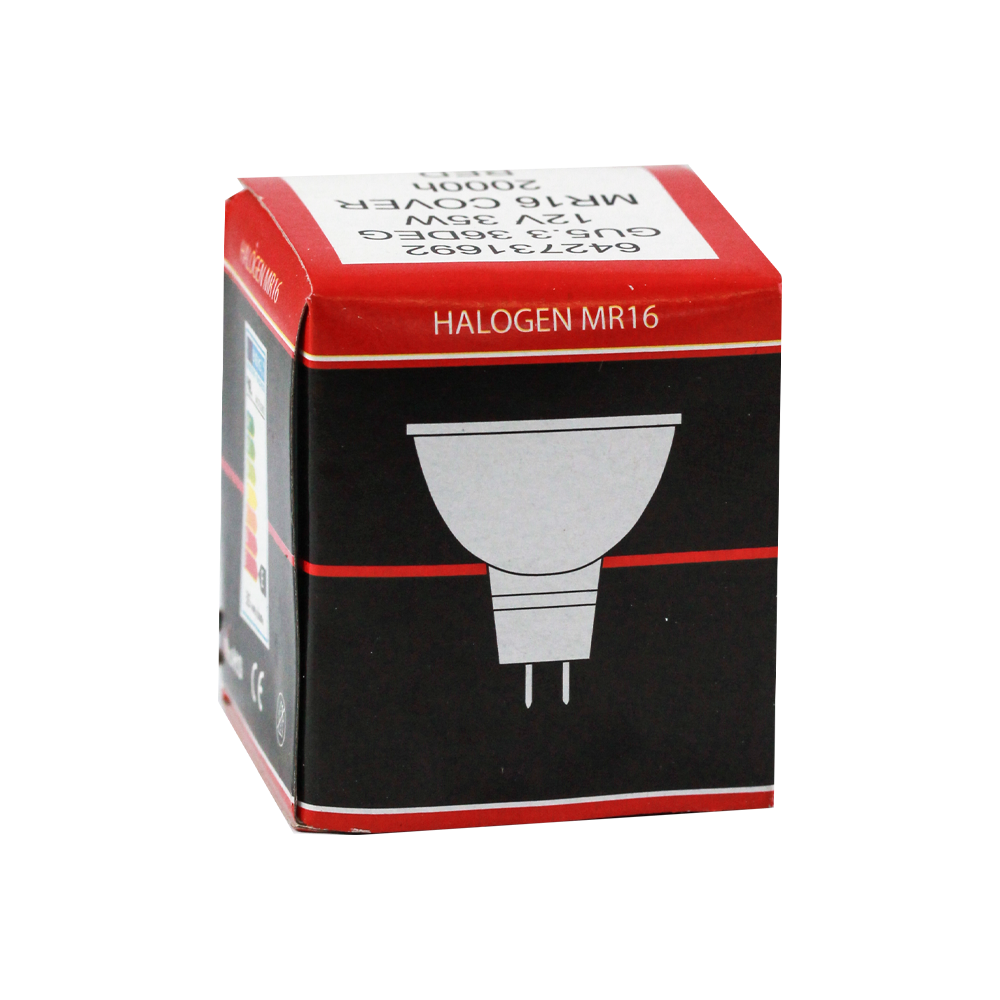Halogen MR16 35W 12V 36D Red GU5.3 Non-Dimmable