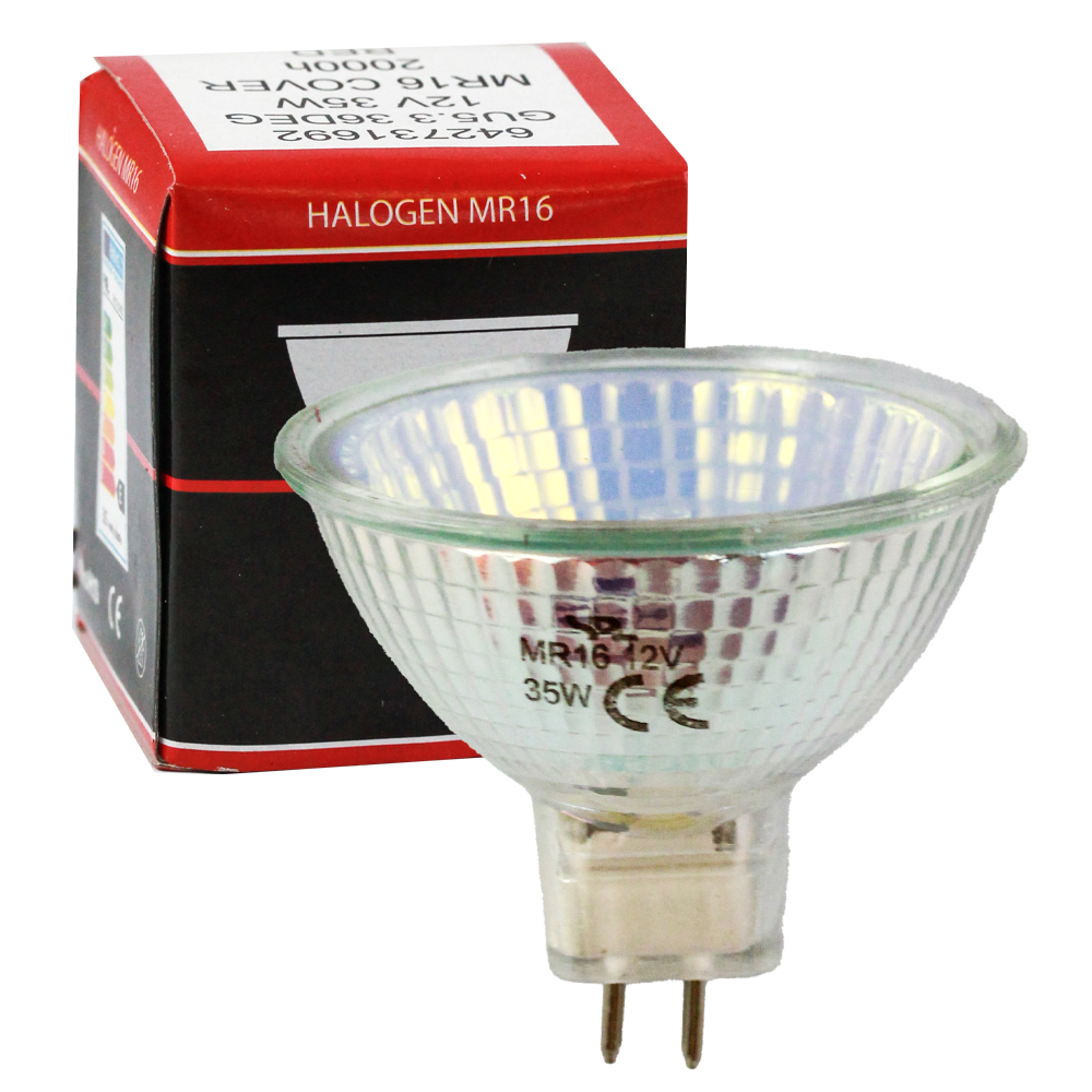 Halogen MR16 35W 12V 36D Red GU5.3 Non-Dimmable